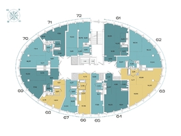 Продается 1-комнатная квартира ЖК Звезды, дом 3, 29.19 м², 10537000 рублей