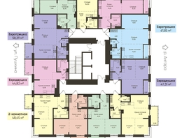 Продается 1-комнатная квартира ЖК Новые Горизонты на Пушкина, б/с 5, 43.58 м², 7900000 рублей