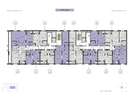 Продается 1-комнатная квартира ЖК Zenith (Зенит), 3 этап, 39.48  м², 5961480 рублей