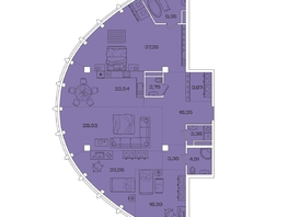 Продается 4-комнатная квартира ЖК Звезды, дом 1, 175.67 м², 51805083 рублей
