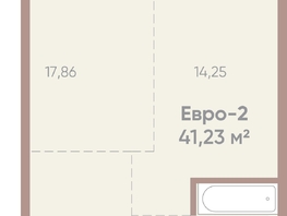 Продается 1-комнатная квартира ЖК Новые горизонты на Советской, д 1, 41.23 м², 7400000 рублей