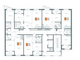 Продается 3-комнатная квартира ЖК Автор, дом 1, 71.08  м², 10645700 рублей