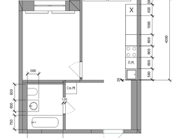 Продается 1-комнатная квартира ЖК Стрижи Сити, блок-секции 8,9, 36.1  м², 10635000 рублей