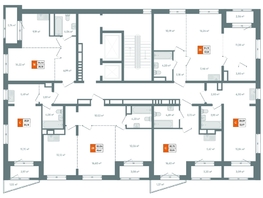 Продается 2-комнатная квартира ЖК Автор, дом 2, 58.12  м², 9175700 рублей