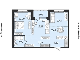 Продается 3-комнатная квартира ЖК Источник, дом 1, 63.83 м², 8241202 рублей