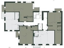 Продается 2-комнатная квартира ЖК Новые кварталы, дом 2, 54.83 м², 6415000 рублей