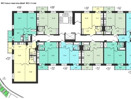 Продается 1-комнатная квартира ЖК Новые кварталы, дом 2, 37.42 м², 4335000 рублей