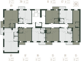 Продается 1-комнатная квартира ЖК Новые кварталы, дом 2, 37.42 м², 4567000 рублей
