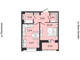 Продается 1-комнатная квартира ЖК Источник, дом 5, 38.15 м², 7374777 рублей