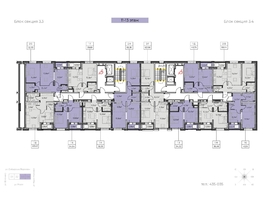 Продается 1-комнатная квартира ЖК Zenith (Зенит), 3 этап, 39.68  м², 5991680 рублей