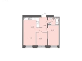 Продается 2-комнатная квартира ЖК Автограф, 58.83 м², 11941693 рублей