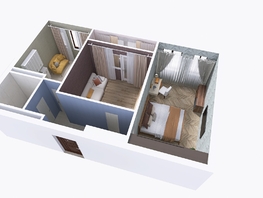 Продается 2-комнатная квартира ЖК Юго-Западный, дом 17, 61.61  м², 7683203 рублей