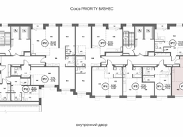 Продается 2-комнатная квартира ЖК СОЮЗ ПРИОРИТИ МАХ, д. 4, 55.24  м², 10280000 рублей