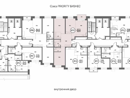 Продается 3-комнатная квартира ЖК СОЮЗ ПРИОРИТИ МАХ, д. 4, 90.59  м², 16759150 рублей