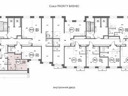 Продается 1-комнатная квартира ЖК СОЮЗ ПРИОРИТИ МАХ, д. 4, 25.18  м², 6295000 рублей