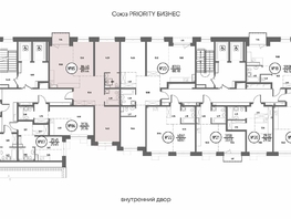 Продается 3-комнатная квартира ЖК СОЮЗ ПРИОРИТИ МАХ, д. 4, 89.44  м², 16367520 рублей