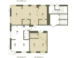 Продается 2-комнатная квартира ЖК Верба, 77.65  м², 16966525 рублей