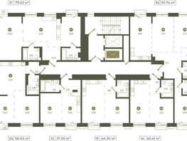 Продается 1-комнатная квартира ЖК Верба, 40.41 м², 11031930 рублей