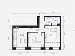 Продается 2-комнатная квартира Верхняя Набережная ул, 52.7  м², 11000000 рублей
