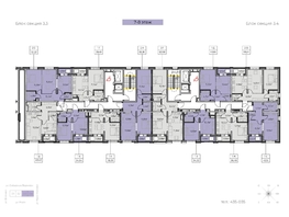 Продается 1-комнатная квартира ЖК Zenith (Зенит), 3 этап, 34.32  м², 6143280 рублей