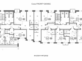 Продается 1-комнатная квартира ЖК СОЮЗ ПРИОРИТИ МАХ, д. 4, 41.91  м&sup2;, 8678000 рублей
