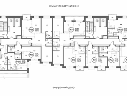 Продается 2-комнатная квартира ЖК СОЮЗ ПРИОРИТИ МАХ, д. 4, 55.1  м&sup2;, 10700000 рублей