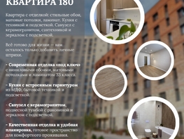 Продается 2-комнатная квартира ЖК Квартал Стрижи, 3 очередь, дом 1, 52.2  м&sup2;, 11590000 рублей