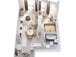 Продается 1-комнатная квартира ЖК Звезды, дом 2, 51.06  м&sup2;, 15630000 рублей