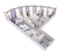 Продается 2-комнатная квартира ЖК Звезды, дом 1, 72.09  м&sup2;, 21774000 рублей