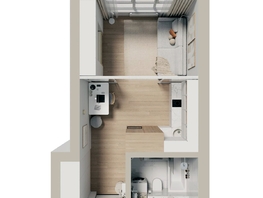 Продается 1-комнатная квартира ЖК Стрижи Сити, блок-секции 6,7, 25.7  м&sup2;, 6950950 рублей