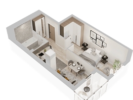 Продается 1-комнатная квартира  ЖиВой комплекс на Кузьмихе, 36.31  м&sup2;, 6300000 рублей