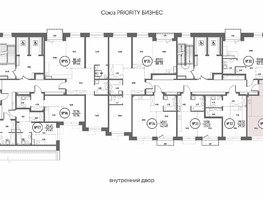 Продается 2-комнатная квартира ЖК СОЮЗ ПРИОРИТИ МАХ, д. 4, 53.37  м&sup2;, 10204000 рублей