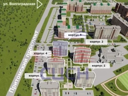 1-комнатная квартира, 40 м², 16/17 этаж