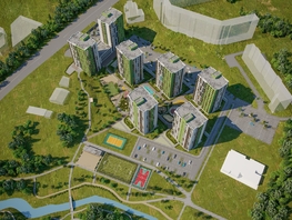 Продается 2-комнатная квартира ПАРКОВЫЙ, дом 1, 42.6 м², 3195000 рублей