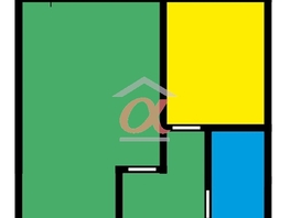 Продается 1-комнатная квартира Комсомольский пр-кт, 30  м², 3680000 рублей