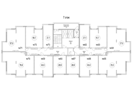 Продается 3-комнатная квартира ЖК Сити-парк, дом 5, 76.6  м², 9149870 рублей