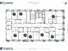 Продается 3-комнатная квартира ЖК Клевер, 61.18 м², 9825000 рублей