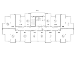 Продается 1-комнатная квартира ЖК Сити-парк, дом 2, 40.7  м&sup2;, 5168900 рублей