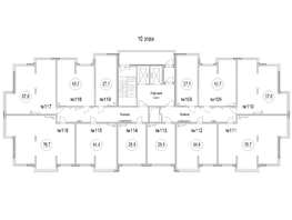 Продается 1-комнатная квартира ЖК Новоильинка, 2 этап, 40.7  м&sup2;, 6125350 рублей