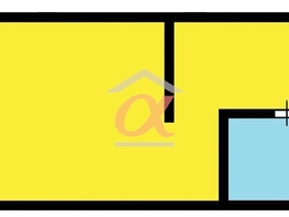 Продается 1-комнатная квартира Мичурина ул, 23  м&sup2;, 2350000 рублей