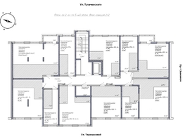 Продается 2-комнатная квартира ЖК Уютный квартал, дом 2, 46.7  м&sup2;, 8616150 рублей