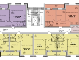Продается 1-комнатная квартира ЖК Дивногорский, дом 24, 39.72 м², 4448640 рублей