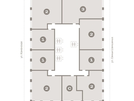 Продается 3-комнатная квартира ЖК Мылзавод, дом 9, 90.47 м², 15500000 рублей