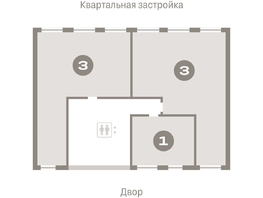 Продается 3-комнатная квартира ЖК Европейский берег, дом 49, 95.43 м², 14670000 рублей
