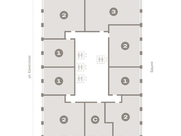 Продается 3-комнатная квартира ЖК Мылзавод, дом 9, 90.22 м², 16080000 рублей
