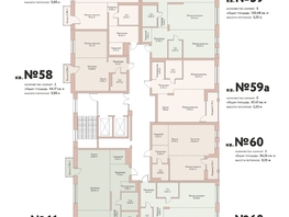 Продается 2-комнатная квартира ЖК Flora Fauna (Флора и Фауна), 16а, 57.47 м², 14850000 рублей