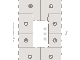Продается 1-комнатная квартира ЖК Европейский берег, дом 45, 38.95 м², 6760000 рублей