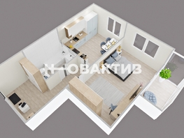 Продается 1-комнатная квартира Приморская ул, 46.9 м², 6300000 рублей
