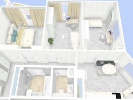 Продается 3-комнатная квартира Дуси Ковальчук ул, 60 м², 9922000 рублей
