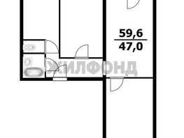 Продается 3-комнатная квартира Связистов ул, 59.6  м², 5300000 рублей